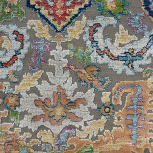 Ankara Global ANR12 Grey/Multicolor Rug