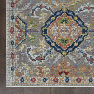 Ankara Global ANR12 Grey/Multicolor Rug