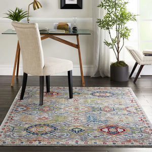 Ankara Global ANR12 Grey/Multicolor Rug
