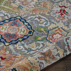 Ankara Global ANR12 Grey/Multicolor Rug