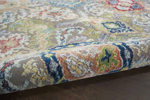 Ankara Global ANR12 Grey/Multicolor Rug