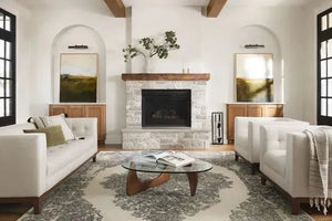 Annie ANN-02 White/Black Rug
