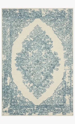 Annie ANN-02 White/Blue Rug