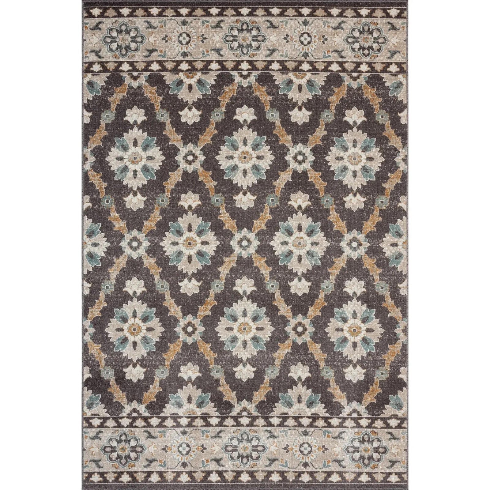 Antiquity Lr81463 Brown/Multi Rug