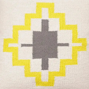 Apollo 07896GYL Grey/Yellow Pillow