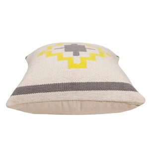 Apollo 07896GYL Grey/Yellow Pillow