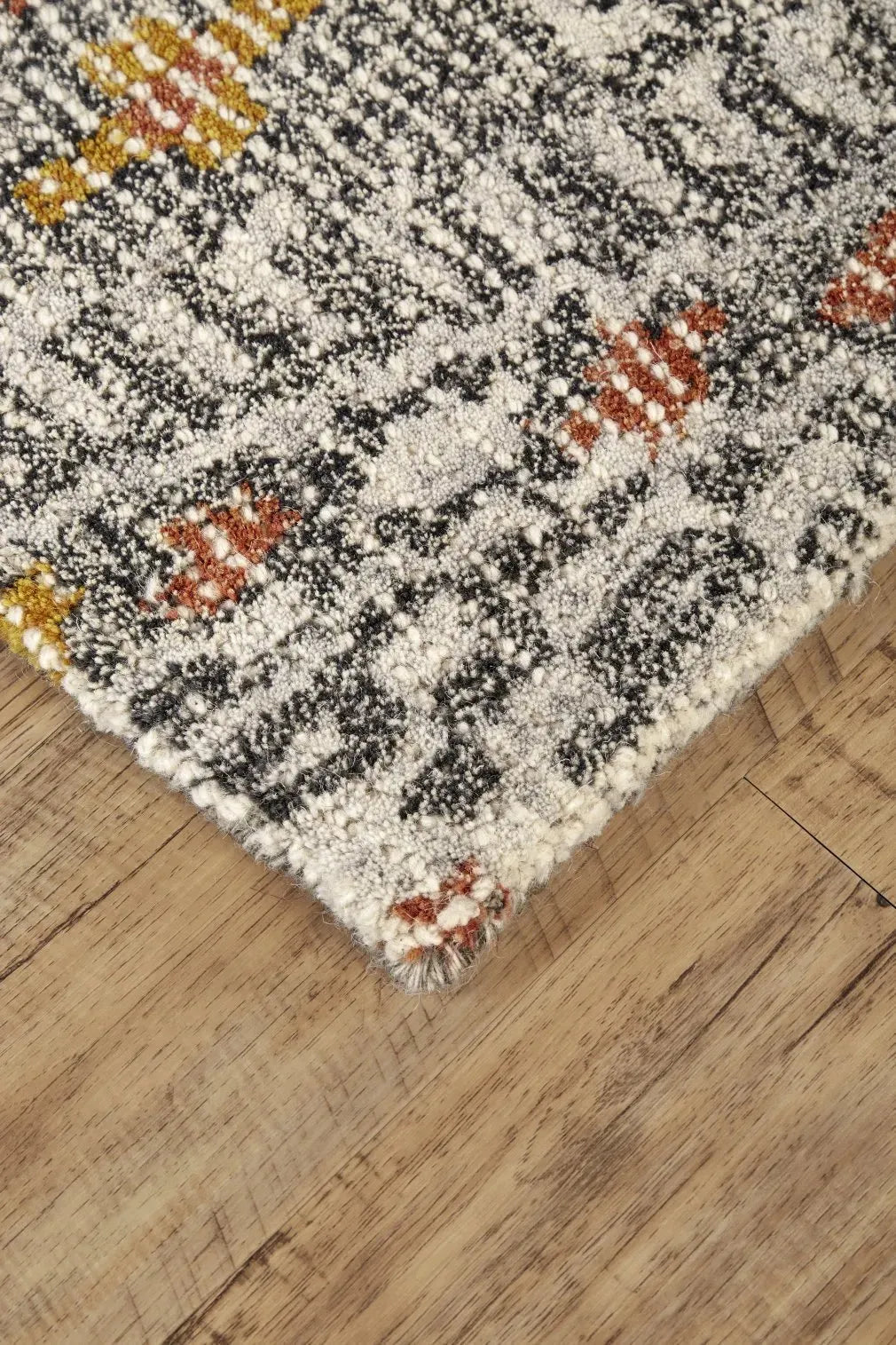 Arazad 8476F Gray/Orange Rug
