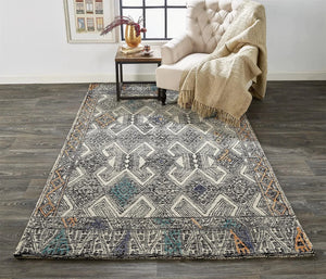 Arazad 8479F Black/Ivory Rug