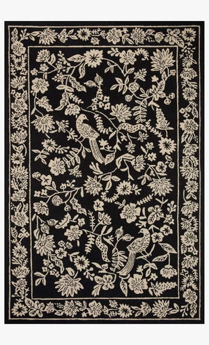 Arboretum ARB-01 Black Rug