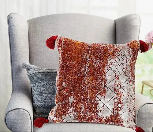 Arcane 07812RGY Red/Grey Pillow