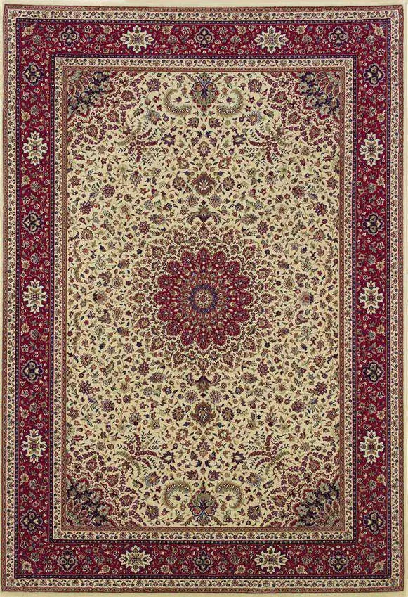 Ariana 095J Ivory/ Red Rug