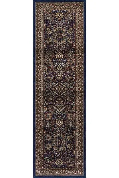 Ariana 113B Blue/ Red Rug