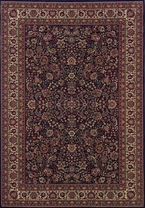 Ariana 113B Blue/ Red Rug