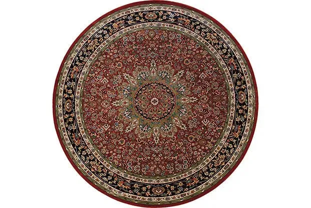 Ariana 116R Red/ Blue Rug