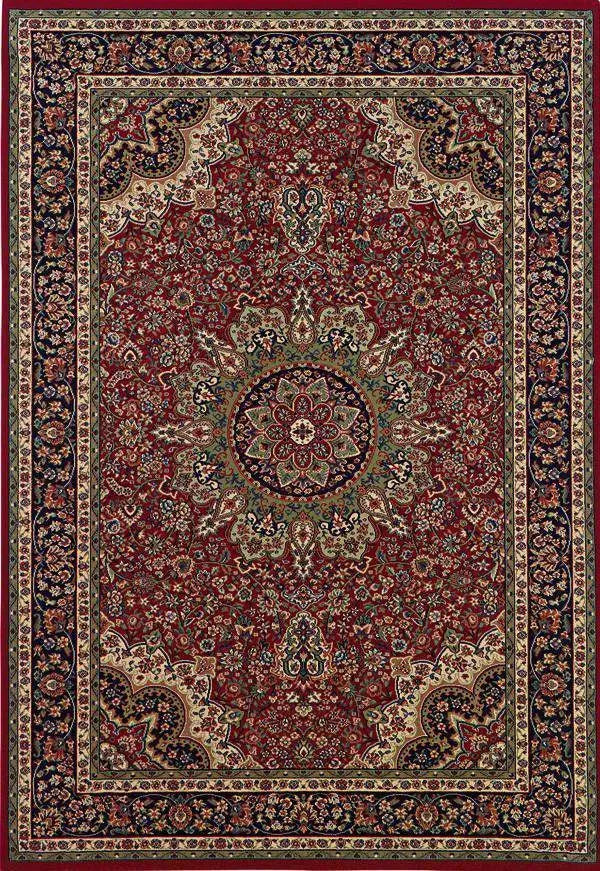 Ariana 116R Red/ Blue Rug