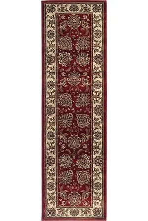 Ariana 117C Red/ Ivory Rug
