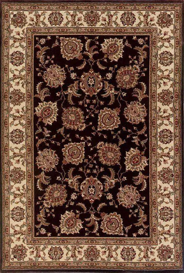 Ariana 117D Brown/ Ivory Rug