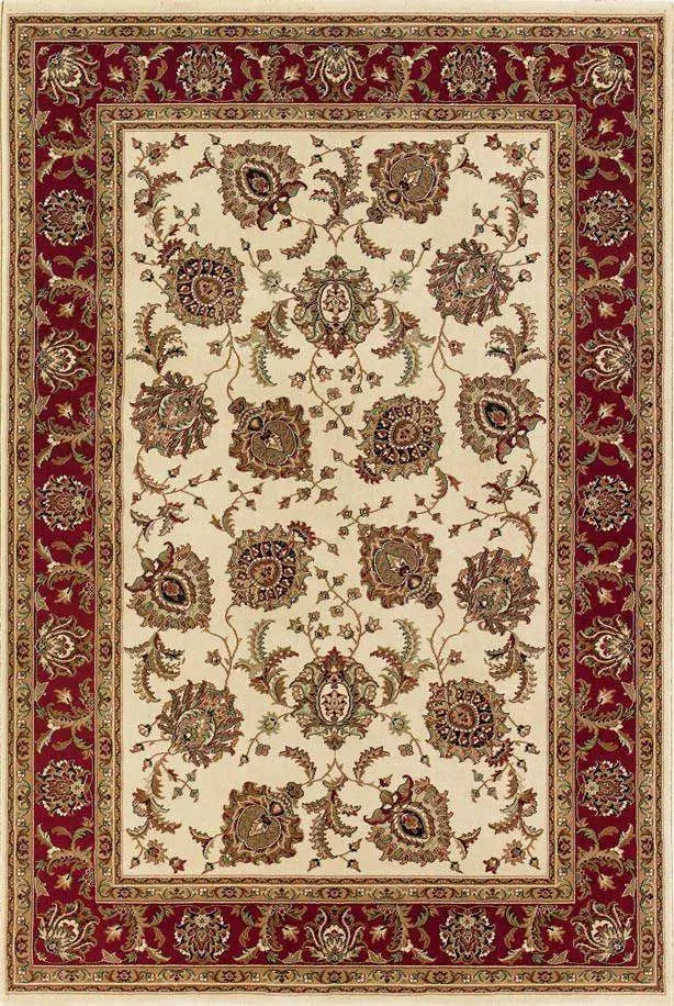 Ariana 117J Ivory/ Red Rug