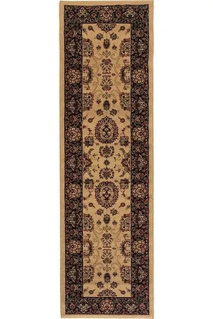 Ariana 130/7 Ivory/ Black Rug