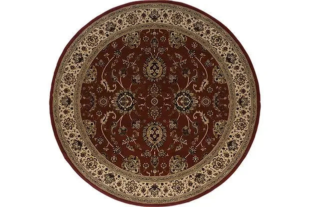 Ariana 130/8 Red/ Ivory Rug
