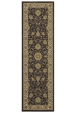 Ariana 172D Brown/ Ivory Rug