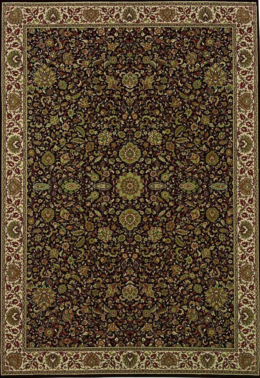 Ariana 172D Brown/ Ivory Rug
