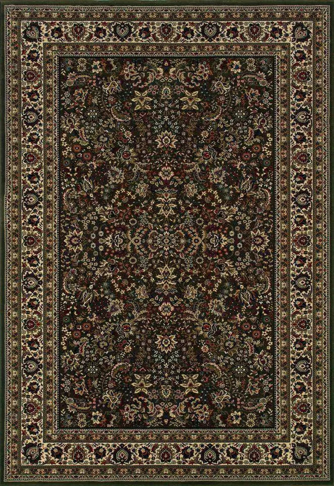 Ariana 213G Green/ Ivory Rug