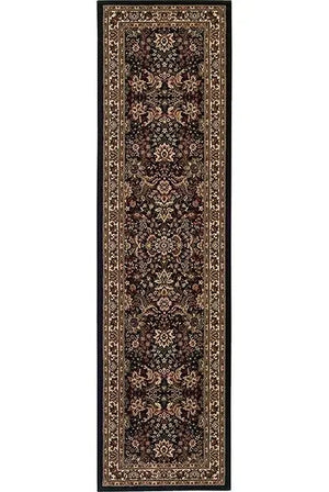 Ariana 213K Black/ Ivory Rug