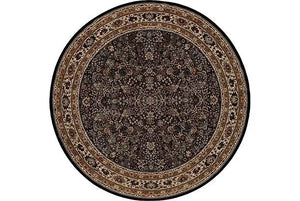 Ariana 213K Black/ Ivory Rug