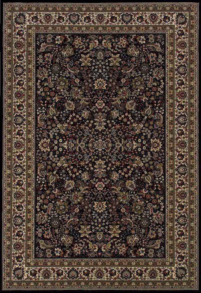 Ariana 213K Black/ Ivory Rug