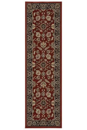 Ariana 271C Red/ Black Rug