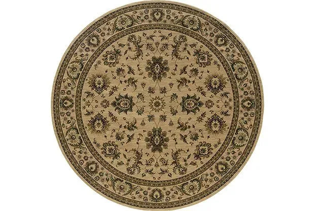 Ariana 311i Ivory/ Green Rug