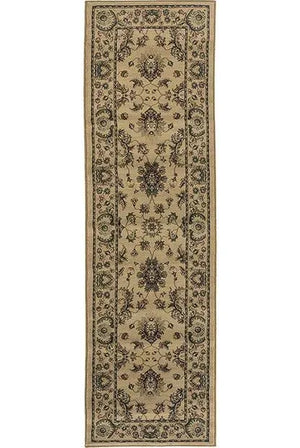 Ariana 311i Ivory/ Green Rug