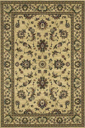 Ariana 311i Ivory/ Green Rug