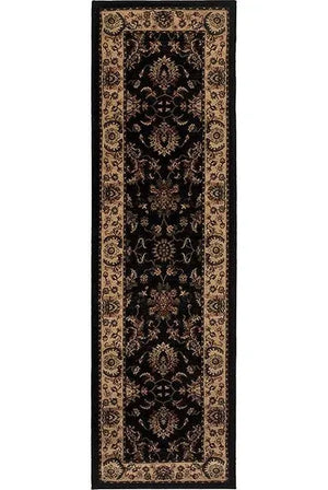 Ariana 311K Black/ Ivory Rug