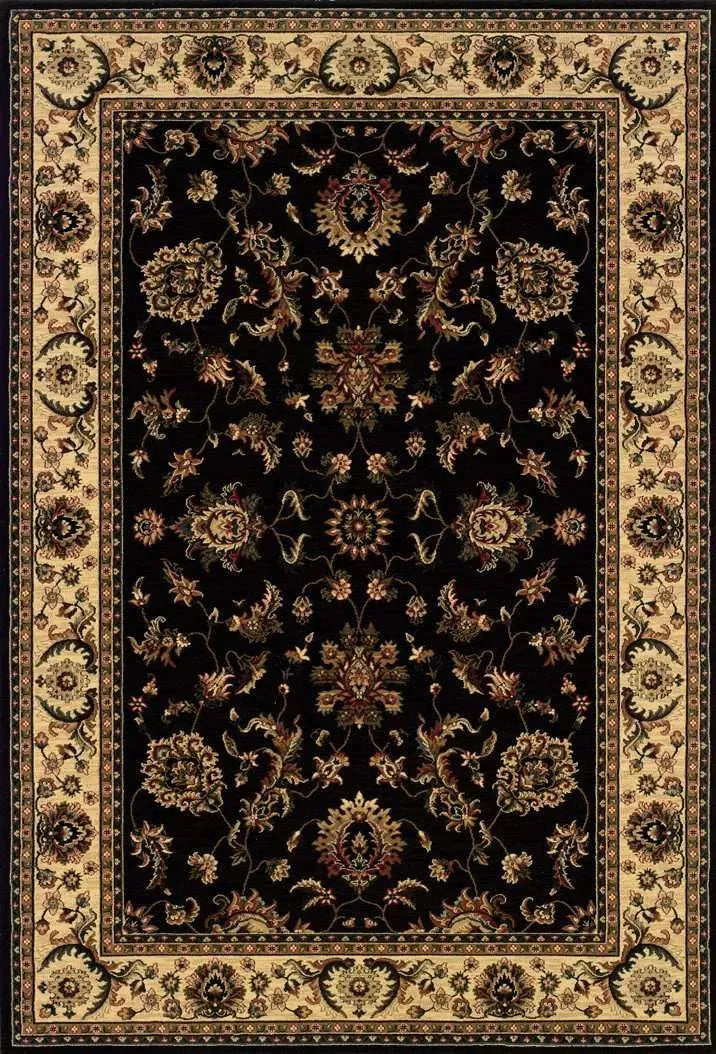 Ariana 311K Black/ Ivory Rug