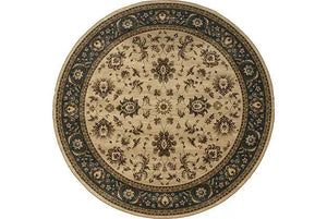 Ariana 311Z Ivory/ Blue Rug