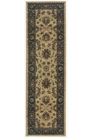 Ariana 311Z Ivory/ Blue Rug