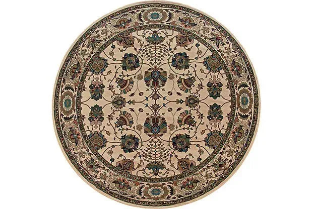 Ariana 431O Ivory/ Red Rug