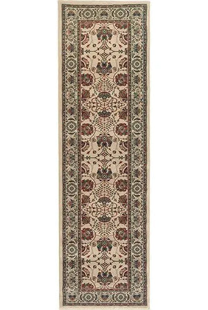 Ariana 431O Ivory/ Red Rug