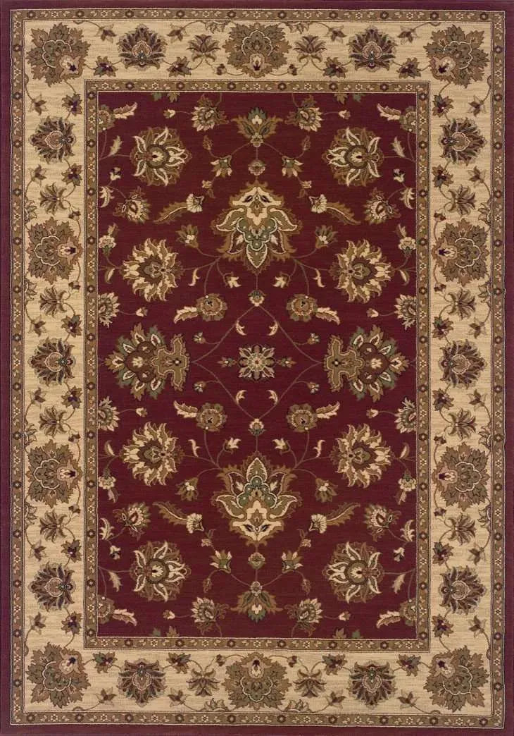 Ariana 623V Red/ Ivory Rug