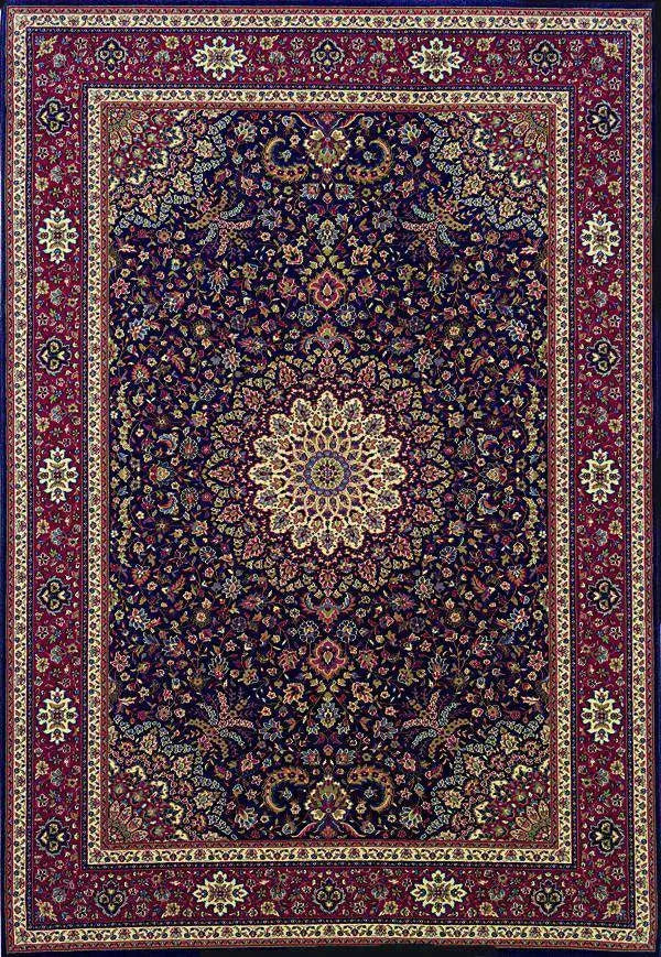 Ariana 95B Blue/ Red Rug