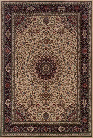 Ariana 95i Ivory/ Black Rug