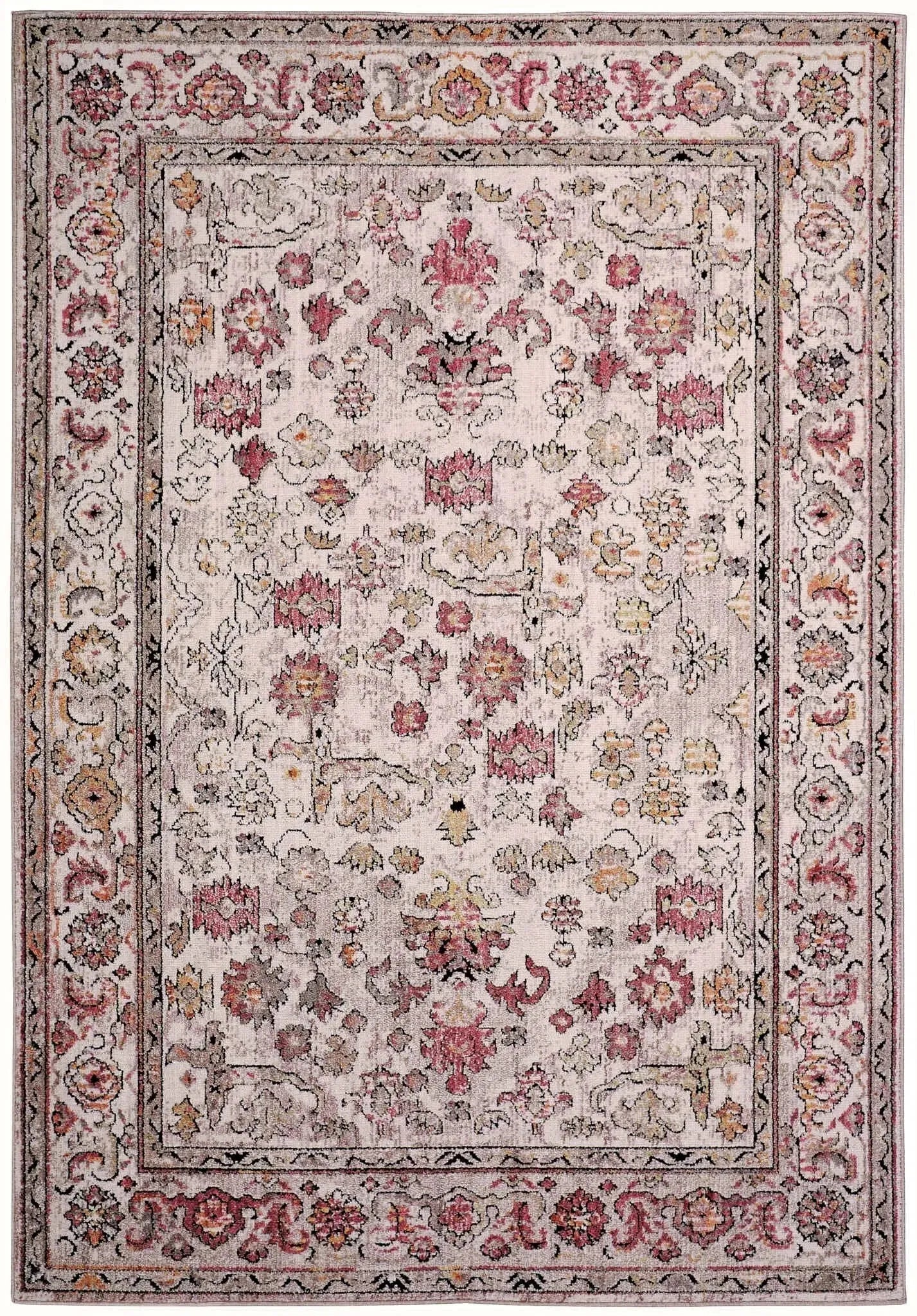 Armant 3945F Pink/Gray Rug