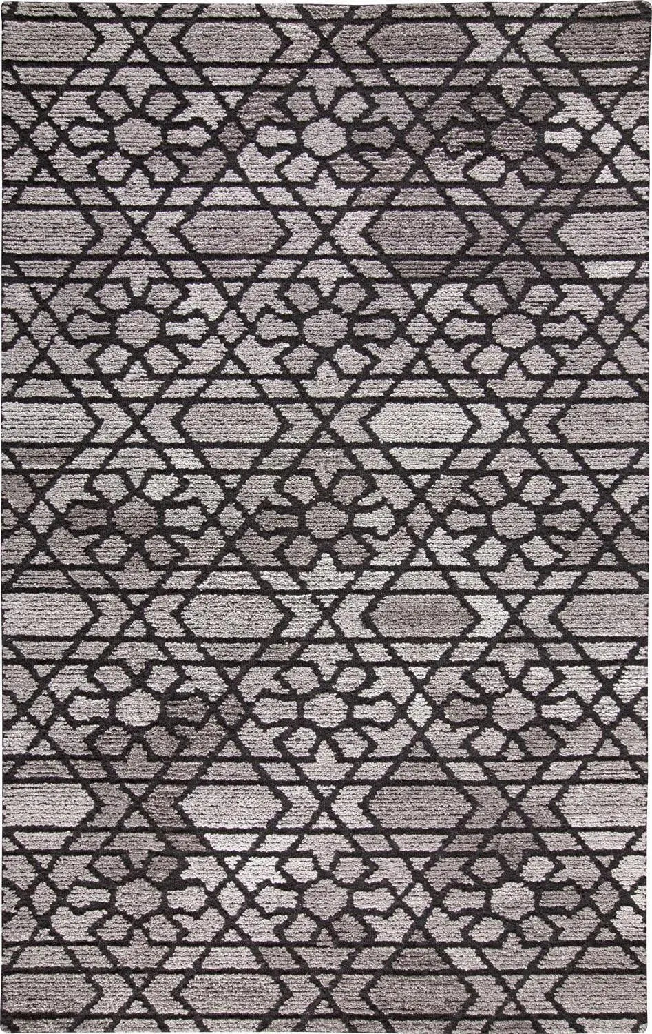 Asher 8766F Gray/Black Rug