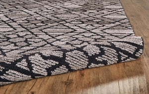 Asher 8766F Gray/Black Rug