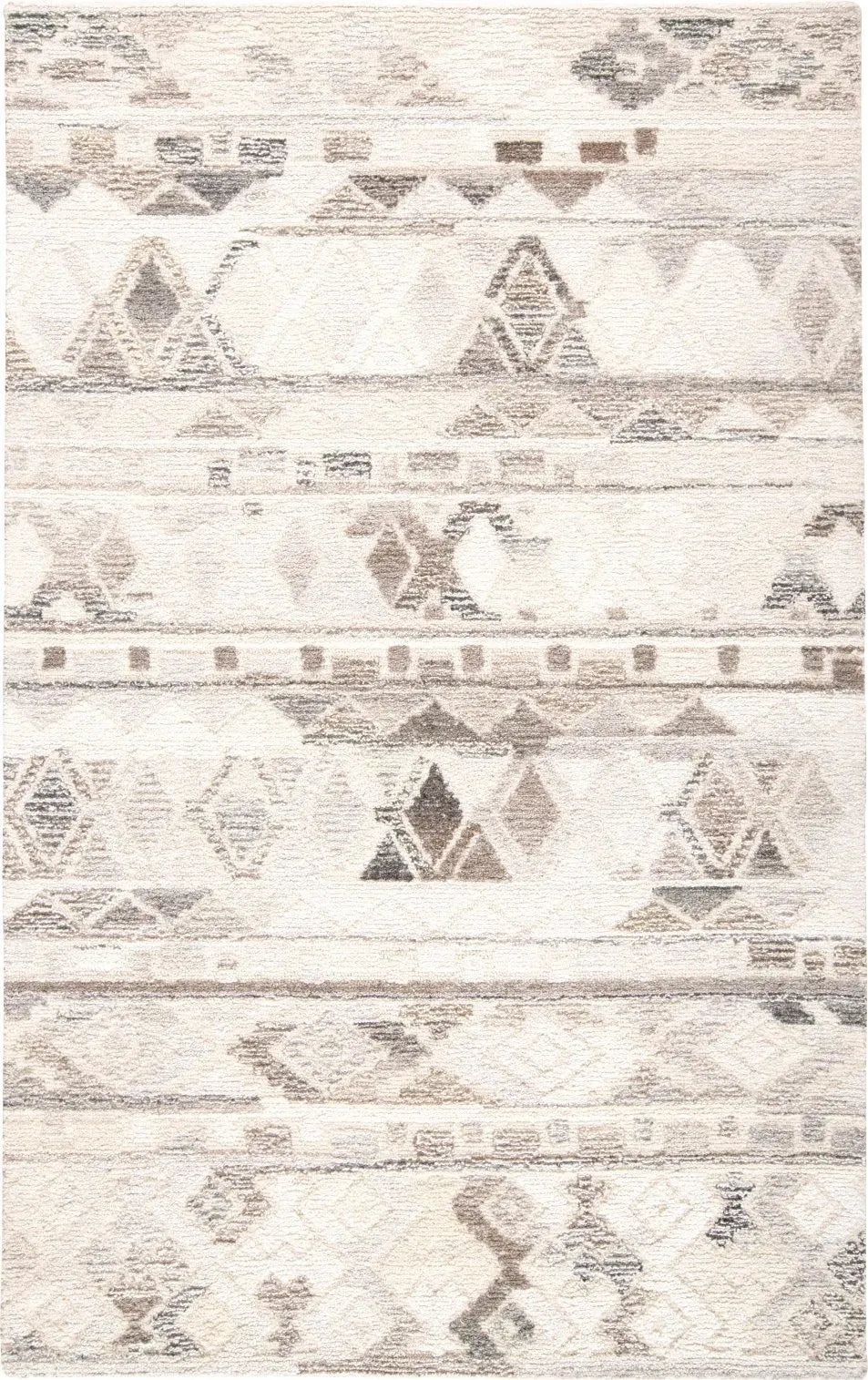 Asher 8770F Ivory/Brown Rug