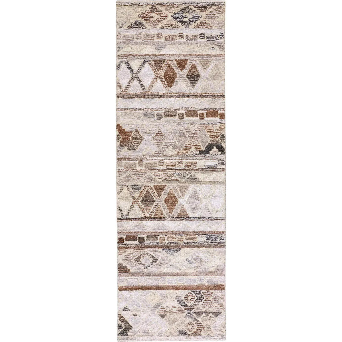 Asher 8770F Ivory/Brown Rug