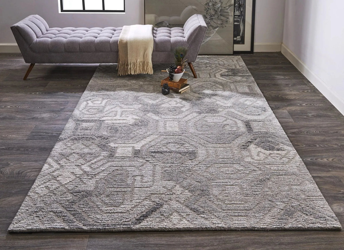 Asher 8772F Gray Rug