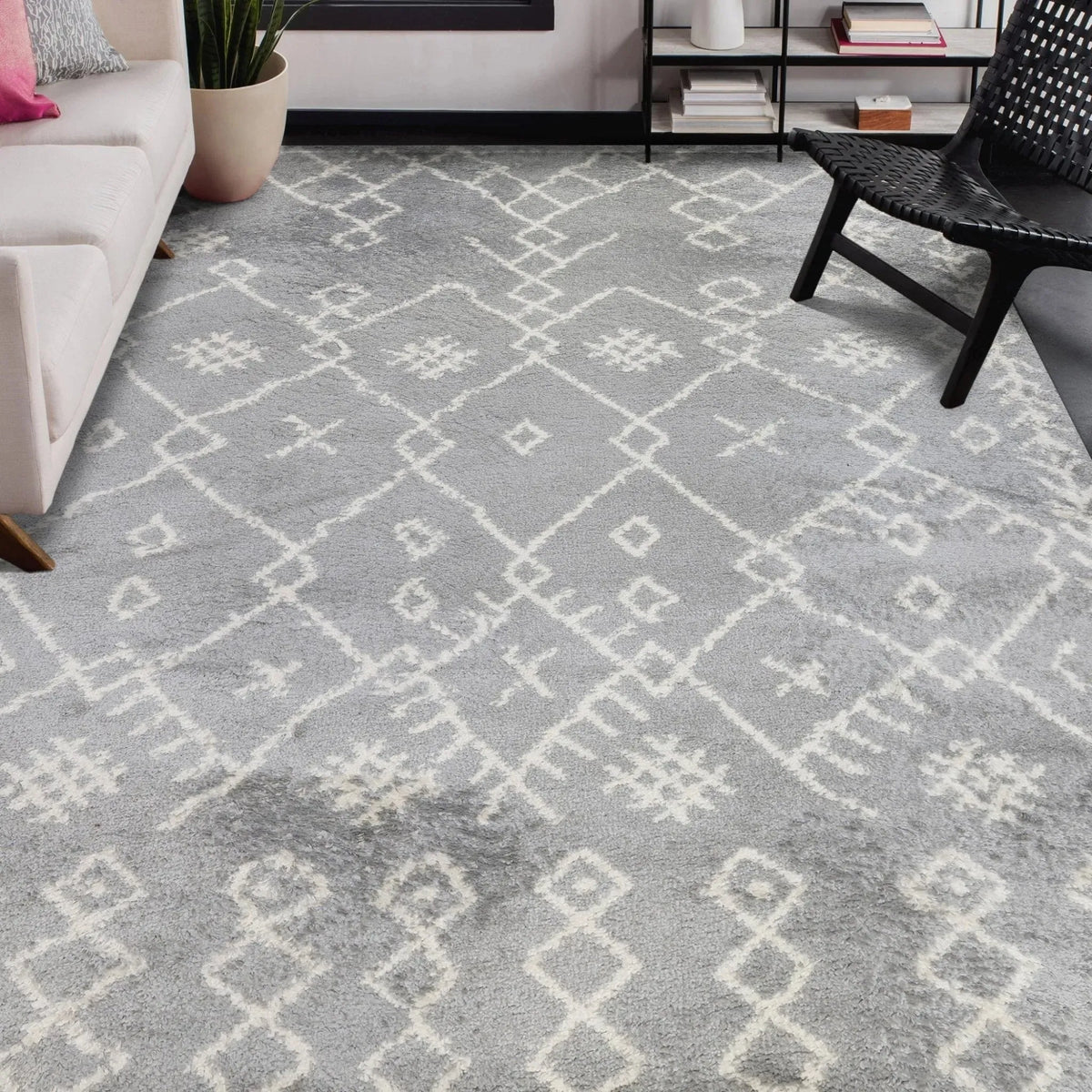 Aspen ASP-2 Grey/Ivory Rug